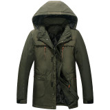 new obese men hooded down jacket in winter jacket coat plus size7xl8xl cotton-padded clothes to keep warm and high quality coat