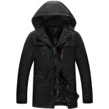 new obese men hooded down jacket in winter jacket coat plus size7xl8xl cotton-padded clothes to keep warm and high quality coat