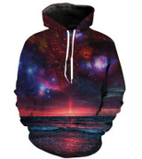 New Novelty Women/Men 3D Cat Moon Galaxy Black Hoodies Fashion Cartoon Sweatshirts Gardigan Girl Winter Cute Hooded Jacket