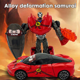 NEW Ninja Transformation Anime Series Action Figure Toys 6 Robot Truck Alloy Class Trolls Model Anime Figure Toys for Children