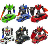 NEW Ninja Transformation Anime Series Action Figure Toys 6 Robot Truck Alloy Class Trolls Model Anime Figure Toys for Children