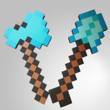 New Minecraft figure toys cosplay foam sword pickax gun EVA toys Minecraft diamond weapons model toys Brinquedos for kids gifts
