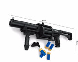 New Military Series the Striker shotgun Model Building Blocks set Classic gun Educational Toys for children
