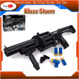 New Military Series the Striker shotgun Model Building Blocks set Classic gun Educational Toys for children