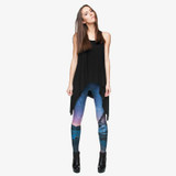 New Mid Waist 3D Print Starry Night Women Leggings Sexy Leggins Soft Pants Spring Jeggings Fitness legging Elastic Legins Girls
