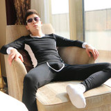 New Mens Long Johns Soft Modal Thermal Underwear Sets Winter Legging Men Warm Sexy V-Neck Long John For Men