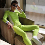 New Mens Long Johns Soft Modal Thermal Underwear Sets Winter Legging Men Warm Sexy V-Neck Long John For Men