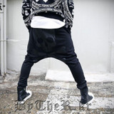 New Mens Joggers Harem Pants Men Dance Jogger Baggy Hip Hop Trousers Fashion Skeleton Print Drop Crotch Sweatpants Skater Pants