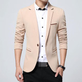 NEW Mens Fashion Brand Blazer casual Slim Fit suit jacket Male blazers Mens coat Wedding dress Terno Masculino Plus Size 5XL NEW Mens Fashion Brand Blazer casual Slim Fit suit jacket Male blazers Mens coat Wedding dress Terno Masculino Plus Size 5XL