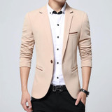 NEW Mens Fashion Brand Blazer casual Slim Fit suit jacket Male blazers Mens coat Wedding dress Terno Masculino Plus Size 5XL NEW Mens Fashion Brand Blazer casual Slim Fit suit jacket Male blazers Mens coat Wedding dress Terno Masculino Plus Size 5XL