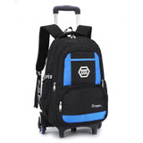 Hot Boys Trolley backpack Girls Wheeled School Bag children Travel Luggage Suitcase On Wheels kids Rolling book bag detachable