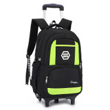 Hot Boys Trolley backpack Girls Wheeled School Bag children Travel Luggage Suitcase On Wheels kids Rolling book bag detachable