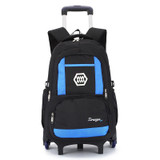 Hot Boys Trolley backpack Girls Wheeled School Bag children Travel Luggage Suitcase On Wheels kids Rolling book bag detachable