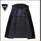HOT Best selling leather jacket, leather, mandarin collar, sheepskin, coat, male, the man of leather jackets, men leather jacket