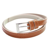 Hot Belts SIF 2017 Hot Beautiful Woman Multicolor Small Candy Color Thin Leather Belt Ms Belt Cinto Feminina Levert Dropship 427