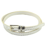 Hot Belts SIF 2017 Hot Beautiful Woman Multicolor Small Candy Color Thin Leather Belt Ms Belt Cinto Feminina Levert Dropship 427