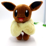 Hot Anime Character Eevee Plush Toys 20cm Kawaii Eevee Genius Soft Stuffed Animals Doll for Kids Toys Children Birthday Gift