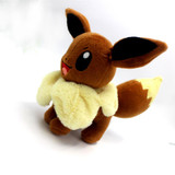 Hot Anime Character Eevee Plush Toys 20cm Kawaii Eevee Genius Soft Stuffed Animals Doll for Kids Toys Children Birthday Gift