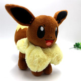 Hot Anime Character Eevee Plush Toys 20cm Kawaii Eevee Genius Soft Stuffed Animals Doll for Kids Toys Children Birthday Gift