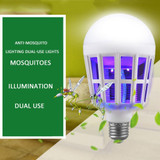Hot Anti Mosquito Bulb Lighting Mosquito Control Dual-Purpose Lamp Three Stage Switch Bulb LED Mosquito Killer Lamp No noise