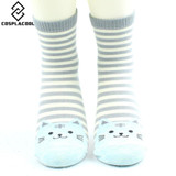 HoT 3D animals style striped fashion cartoon socks women 3D cat footprints Cute Cotton Socks