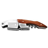 High Quality Wood Handle Professional Wine Opener Multifunction Portable Screw Corkscrew Wine Bottle Opener Cook Tools