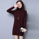 High Quality Women Sweater New Turtleneck Pullover Winter Tops Solid Cashmere Sweater Autumn Female Pullovers Wool Long Sweaters