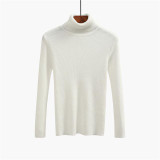 High Quality Women Sweater New Turtleneck Pullover Winter Tops Solid Cashmere Sweater Autumn Female Sweater Hot Sale