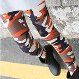 High Quality Women Leggings High Elastic Skinny Camouflage Legging Spring Autumn Slimming Women Leisure Jegging Pants