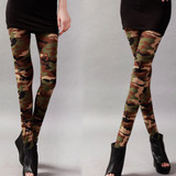 High Quality Women Leggings High Elastic Skinny Camouflage Legging Spring Autumn Slimming Women Leisure Jegging Pants