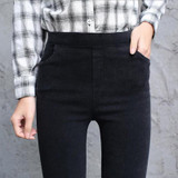 High quality Women Jeans Leggings Casual Fashion Skinny Slim Washed Jeggings Thin High Elastic Denim Legging Pencil Pants Women