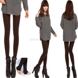 High Quality Women Autumn Winter THICK Warm Legging Brushed Lining Stretch Fleece Pants Trample Feet Leggings LM93