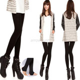 High Quality Women Autumn Winter THICK Warm Legging Brushed Lining Stretch Fleece Pants Trample Feet Leggings LM75