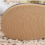 High Quality Winter Warm Home Slippers Couples Genuine Cow Leather Leisure Lamb Wool Cow Muscle Women Men Indoor Floor Slippers