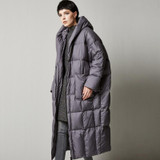 High Quality Warm Winter Down Coats Women 2017 New Fashion Plus Size Duck Down Jackets Hooded Slim Loose Parkas Female TSL171