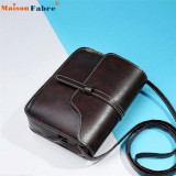 High quality Vintage Purse Bag Leather Cross Body Shoulder Messenger Bag