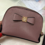 High Quality Wallet Coin Purse Leather Lady Women Fashion Diamond Mini Small Women's Wallets Purses Wrist Zipper free shipping