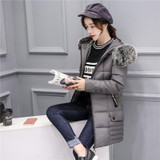 Fitaylor Winter Jacket Women Real Fox Fur Collar Slim Parkas 90% White Duck Down Medium Long Snow Overcoat Army Green Pink Coats