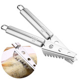 Fish Cleaning Knife Skin Cleansing Brush Cooking Tools Fish Scales Flying Fish Scaler Fish Scraper Kitchen Accessories JK0963