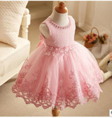 First Communion Dresses For Girls 2017 Brand Tulle Lace dress Infant Toddler Pageant Flower Girl Weddings Party tutu dresses
