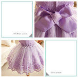 First Communion Dresses For Girls 2017 Brand Tulle Lace dress Infant Toddler Pageant Flower Girl Weddings Party tutu dresses