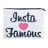 First Aid 3D Print simple makeup bag 2017 who cares Cosmetic case women trousse de maquillage neceser organizer pencil case