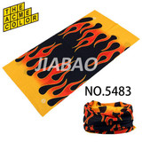 Fire scarf Bandanas Variety Turban Magic Headband Veil Scarves Multi Function bandana