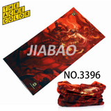 Fire scarf Bandanas Variety Turban Magic Headband Veil Scarves Multi Function bandana