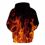 Fire Printed 3D Men Women Hoodies 6XL Sweatshirts Quality Hooded Jacket Novelty Streetwear Fashion Casual Pullover ZOOTOP BEAR