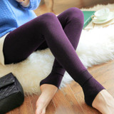 Feilibin 2017 New Women Leggings Winter Warm Pants High Waist Thicken High Elastic Women's Warm Velvet Leggings
