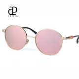 FEIDU Steampunk Sunglasses Round Alloy Frame Mirror Fashion Sunglasses Women Brand Designer Vintage Sunglass Oculos de sol