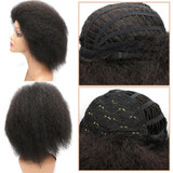 Feibin Afro Short Wig For Black Women Full Head Kinky Curly Hair 12inch bz01 Free Shipping