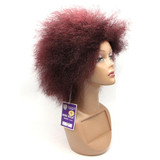 Feibin Afro Short Wig For Black Women Full Head Kinky Curly Hair 12inch bz01 Free Shipping