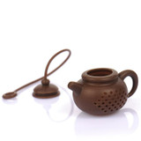 FDA Grade Silicone Tea Infusers Bag Teapot Shape Leaf Strainer Filter Kitchen Tools Gadgets